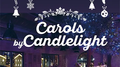 Carols by Candlelight Event poster