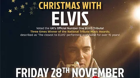 Christmas with Elvis Event poster