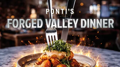 Forged Valley Dinner poster