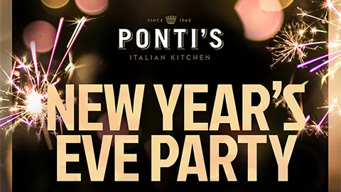 NYE Party Event poster