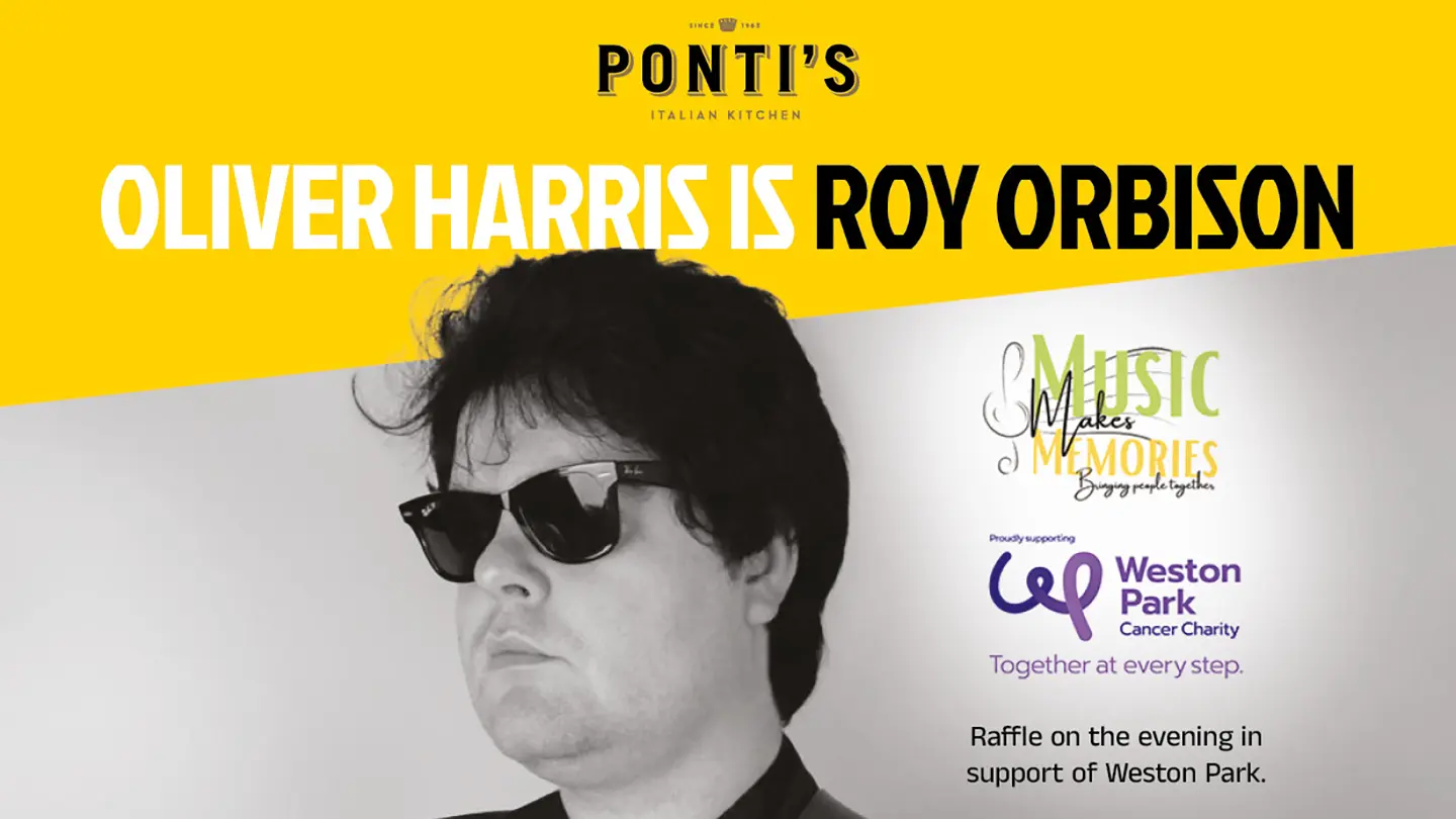Oliver Harris is Roy Orbison image