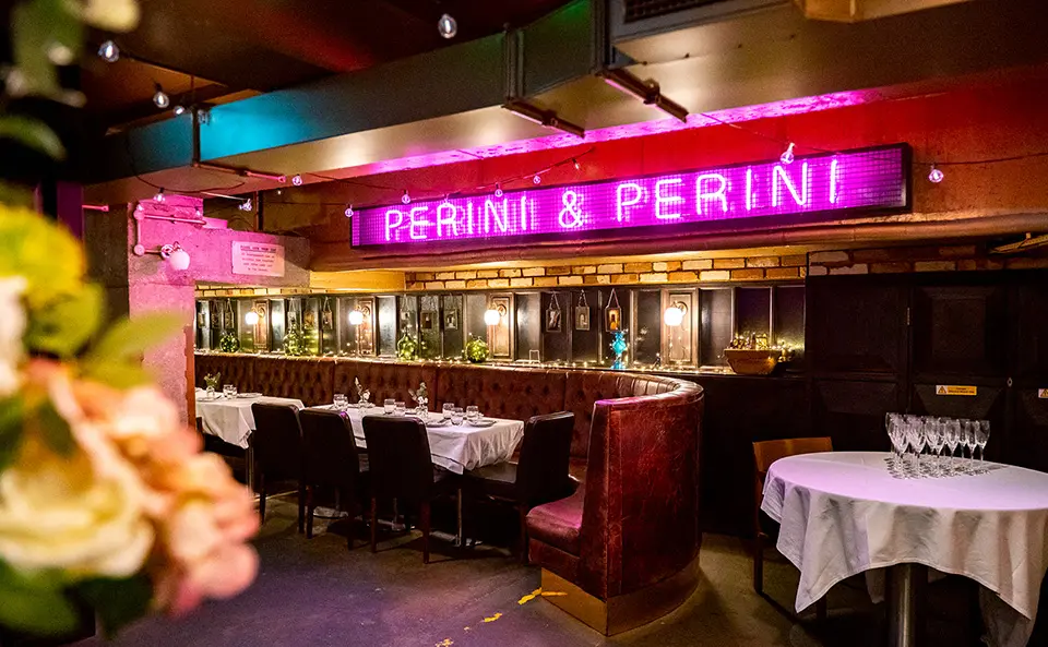 The Perini & Perini bar, Oxford Circus